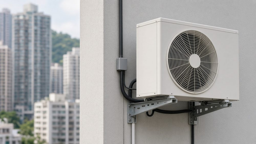 室外冷凝機示意